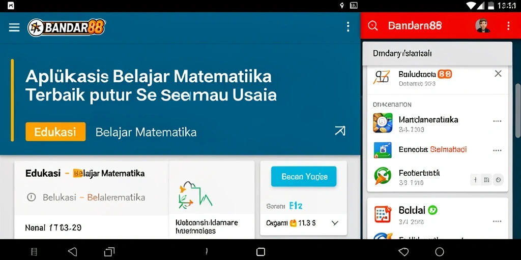 Screenshot utama BANDAR88 dengan tampilan antarmuka belajar yang interaktif.