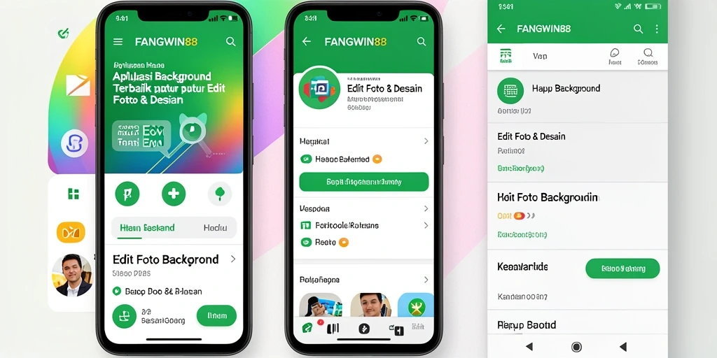 Antarmuka FANGWIN88 saat menghapus latar belakang gambar.