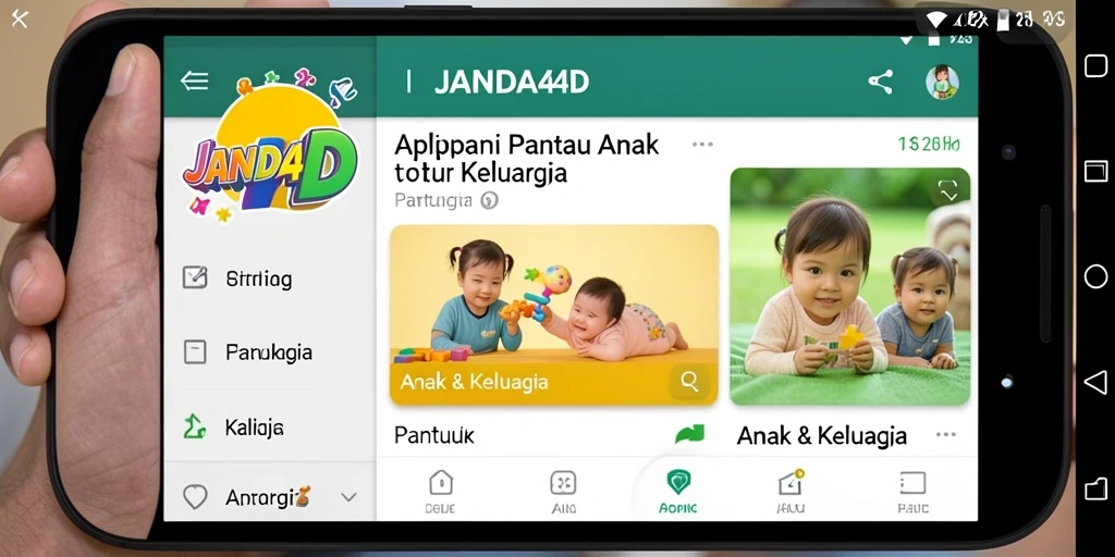 Tampilan antarmuka JANDA4D yang intuitif dan mudah digunakan.