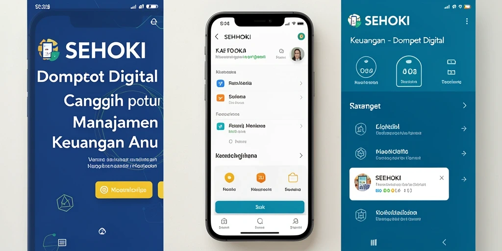 Antarmuka SEHOKI yang modern dan user-friendly