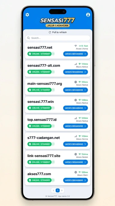Link Alternatif Sensasi777 untuk Akses Mudah