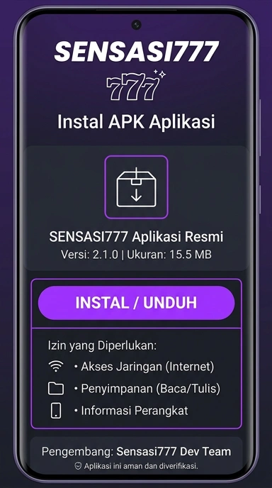 Download dan Instal APK sensasi777 untuk Android